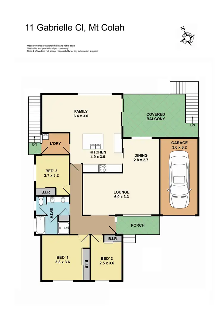 Floorplan of Homely house listing, 11 Gabrielle Close, Mount Colah NSW 2079