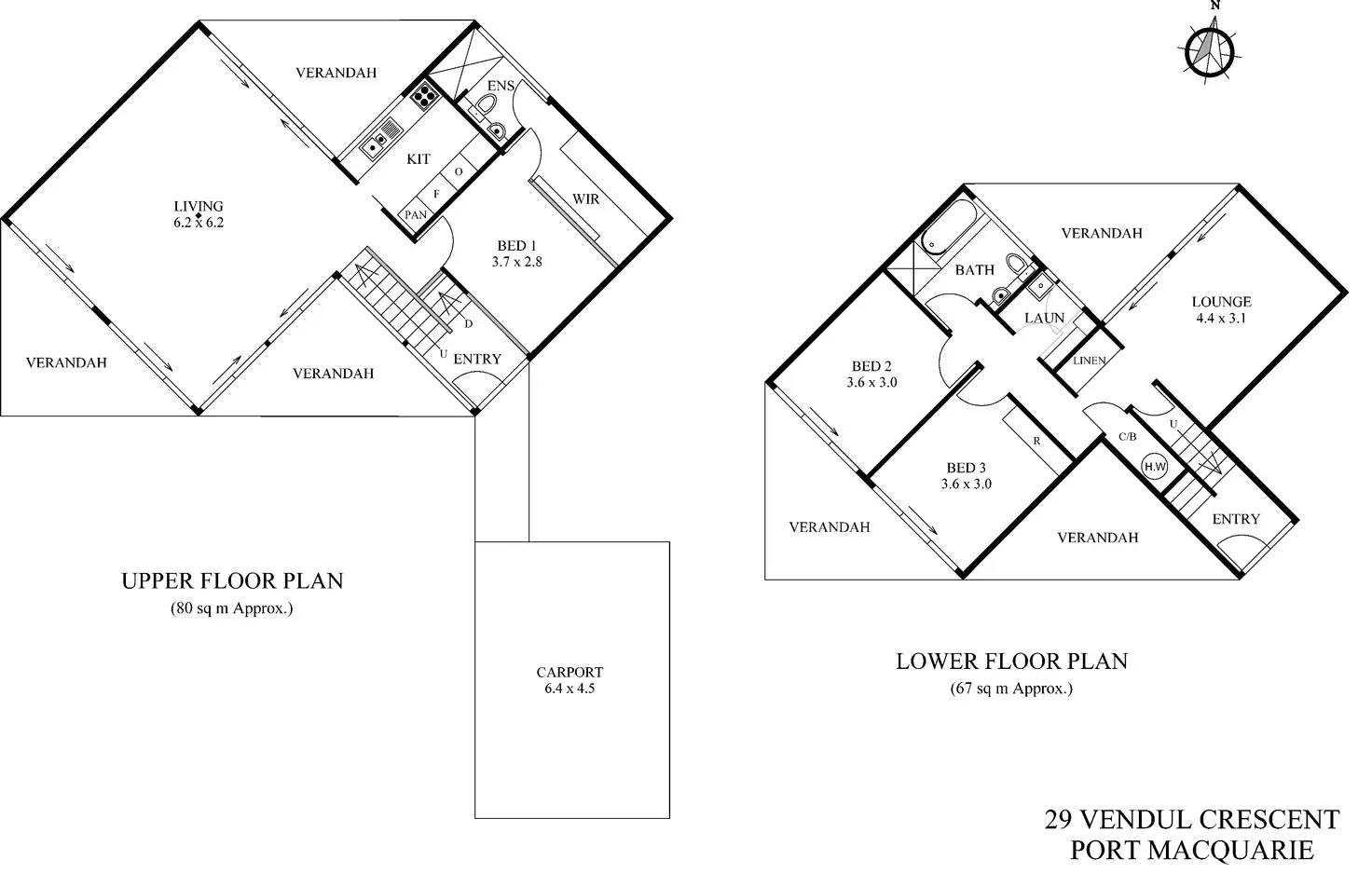 Floorplan of Homely house listing, 29 Vendul Crescent, Port Macquarie NSW 2444