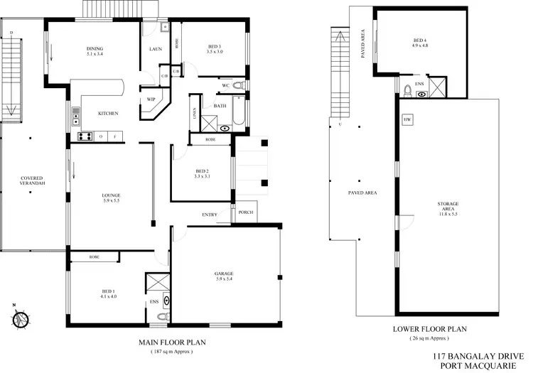 Floorplan of Homely house listing, 117 Bangalay Drive, Port Macquarie NSW 2444