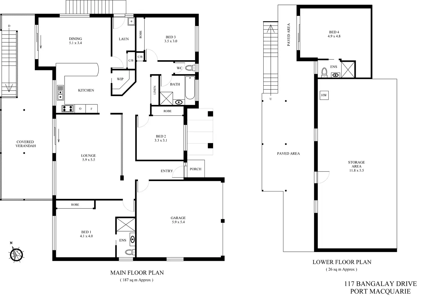 Floorplan of Homely house listing, 117 Bangalay Drive, Port Macquarie NSW 2444