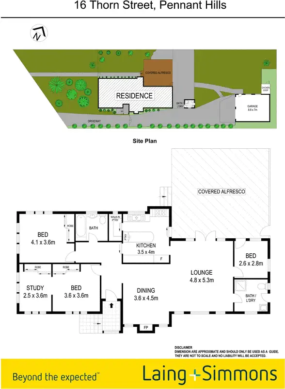 Floorplan of Homely house listing, 16 Thorn Street, Pennant Hills NSW 2120