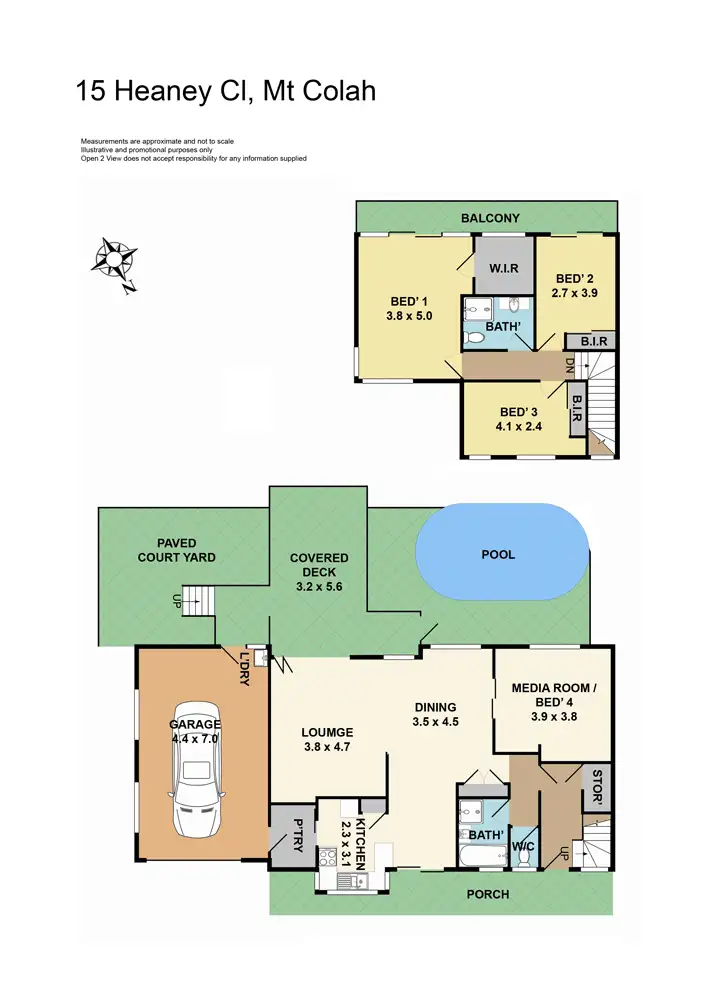 Floorplan of Homely house listing, 15 Heaney Close, Mount Colah NSW 2079
