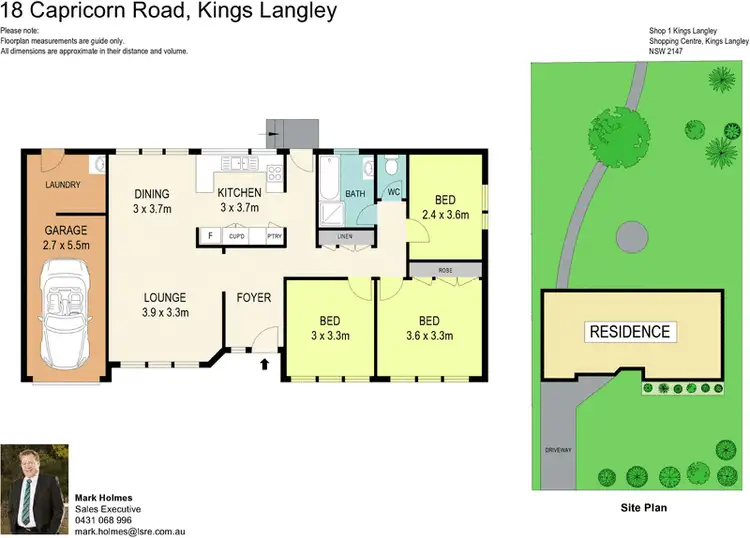 Floorplan of Homely house listing, 18 Capricorn Road, Kings Langley NSW 2147
