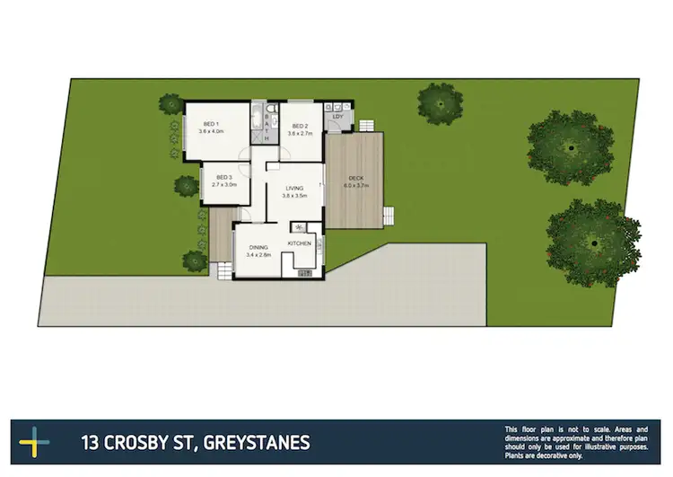 Floorplan of Homely house listing, 13 Crosby Street, Greystanes NSW 2145
