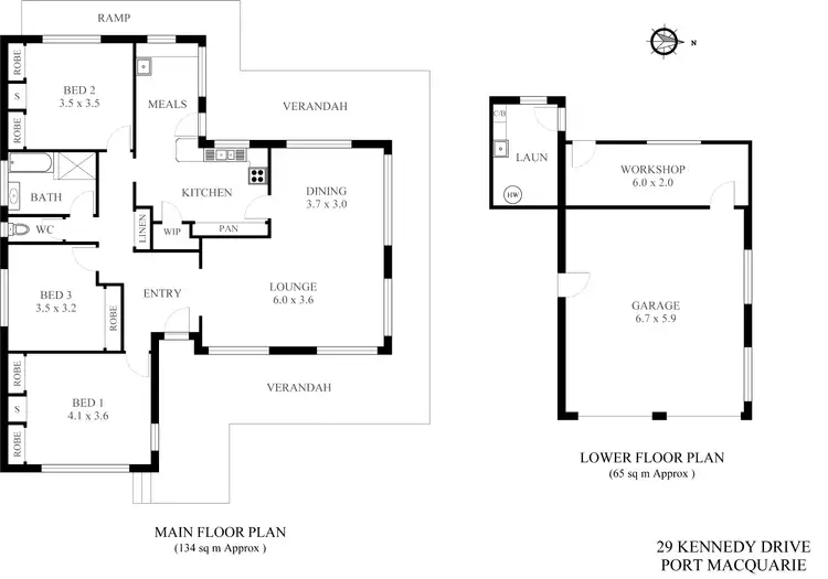 Floorplan of Homely house listing, 29 Kennedy Drive, Port Macquarie NSW 2444