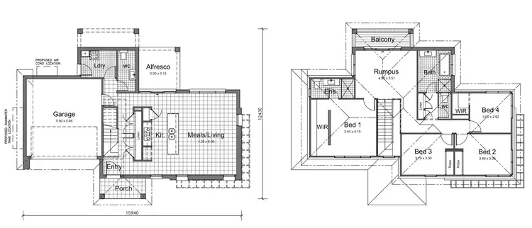 Floorplan of Homely house listing, 2 Aspect Crescent, Colebee NSW 2761
