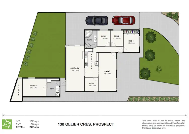 Floorplan of Homely house listing, 130 Ollier Crescent, Prospect NSW 2148