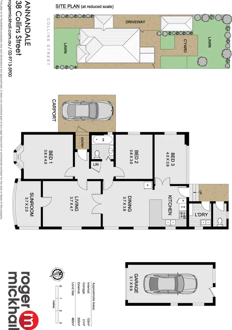 Floorplan of Homely house listing, 38 Collins Street, Annandale NSW 2038