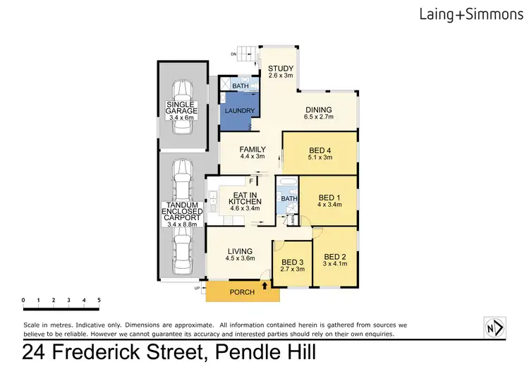 Floorplan of Homely house listing, 24 Frederick Street, Pendle Hill NSW 2145