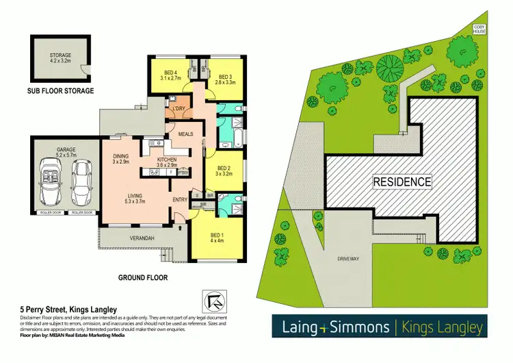 Floorplan of Homely house listing, 5 Perry Street, Kings Langley NSW 2147