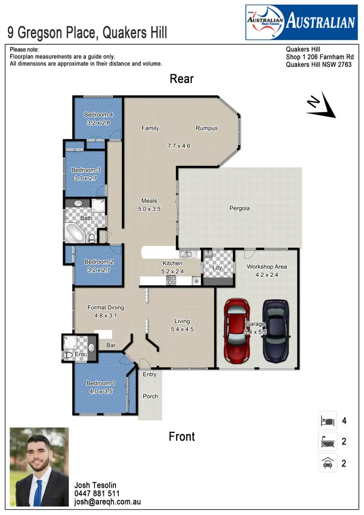 Floorplan of Homely house listing, 9 Gregson Place, Quakers Hill NSW 2763