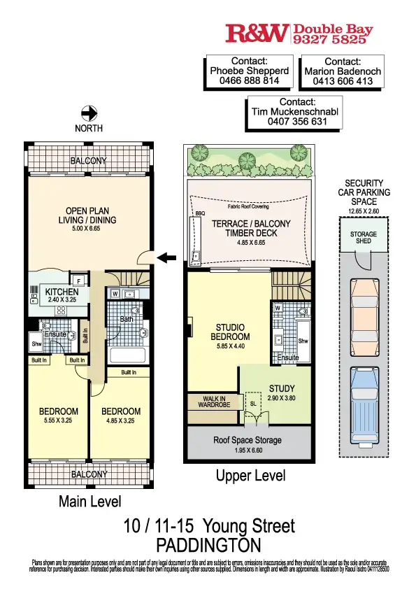 Floorplan of Homely apartment listing, 10/11-15 Young Street, Paddington NSW 2021