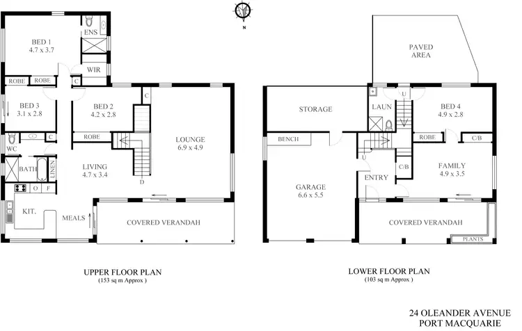 Floorplan of Homely house listing, 24 Oleander Avenue, Port Macquarie NSW 2444