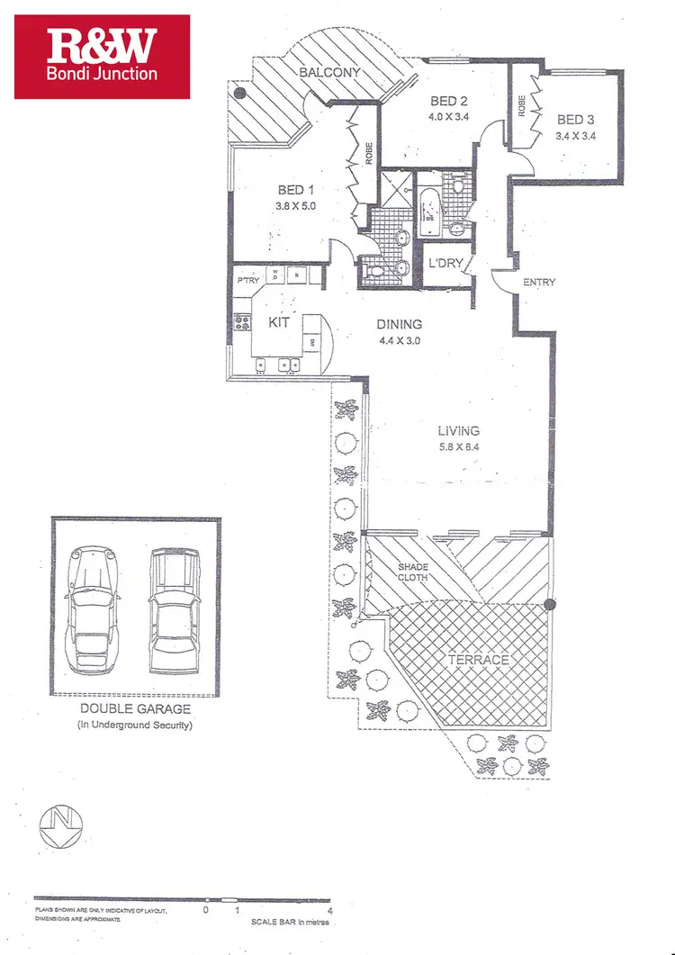 Floorplan of Homely apartment listing, Address available on request