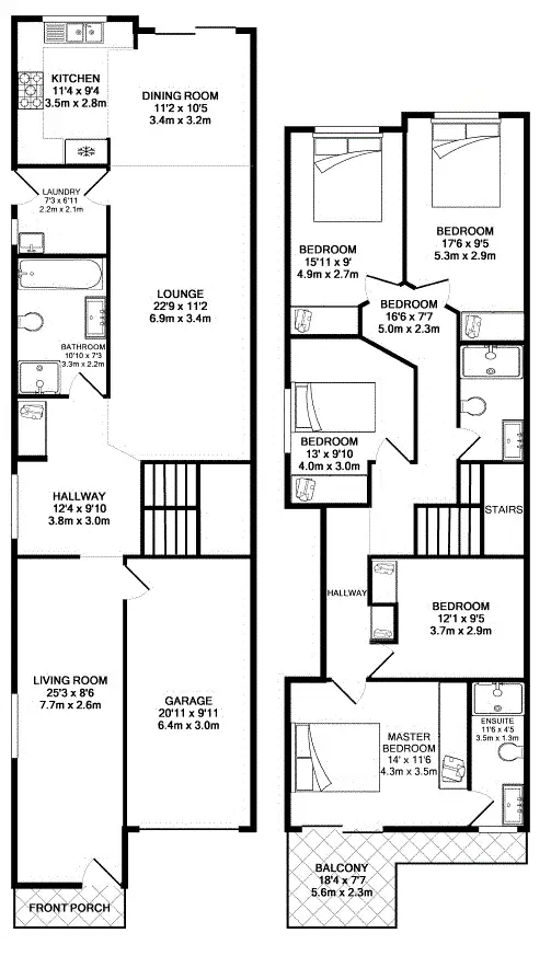 Floorplan of Homely house listing, 28 Salisbury Road, Guildford NSW 2161