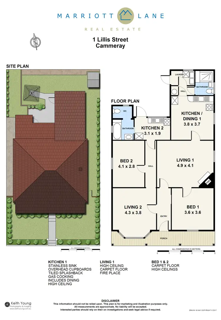 Floorplan of Homely house listing, 1 Lillis Street, Cammeray NSW 2062