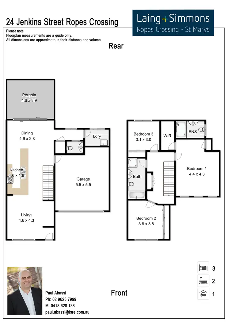 Floorplan of Homely house listing, 24 Jenkin Street, Ropes Crossing NSW 2760
