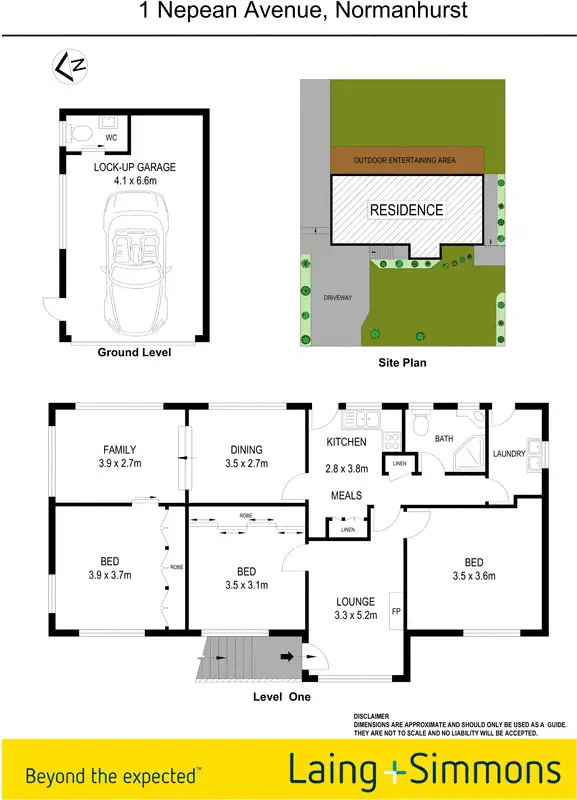 Floorplan of Homely house listing, 1 Nepean Avenue, Normanhurst NSW 2076