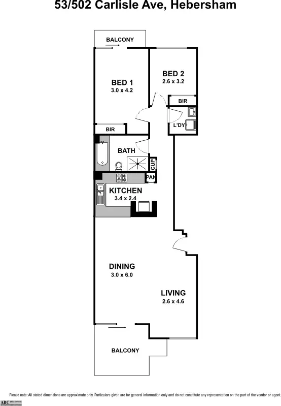 Floorplan of Homely unit listing, 53/502-514 Carlisle Avenue, Mount Druitt NSW 2770