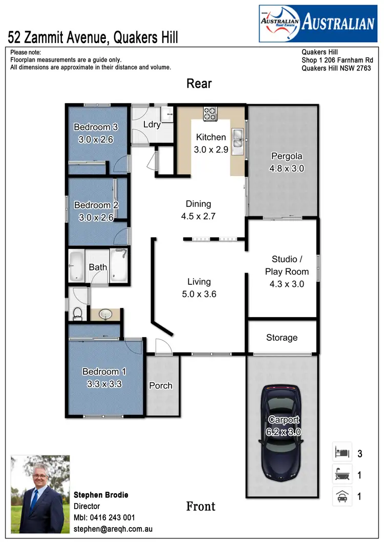 Floorplan of Homely house listing, 52 Zammit Avenue, Quakers Hill NSW 2763