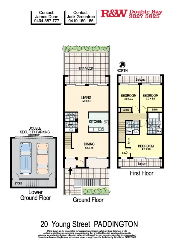 Floorplan of Homely house listing, 20 Young Street, Paddington NSW 2021