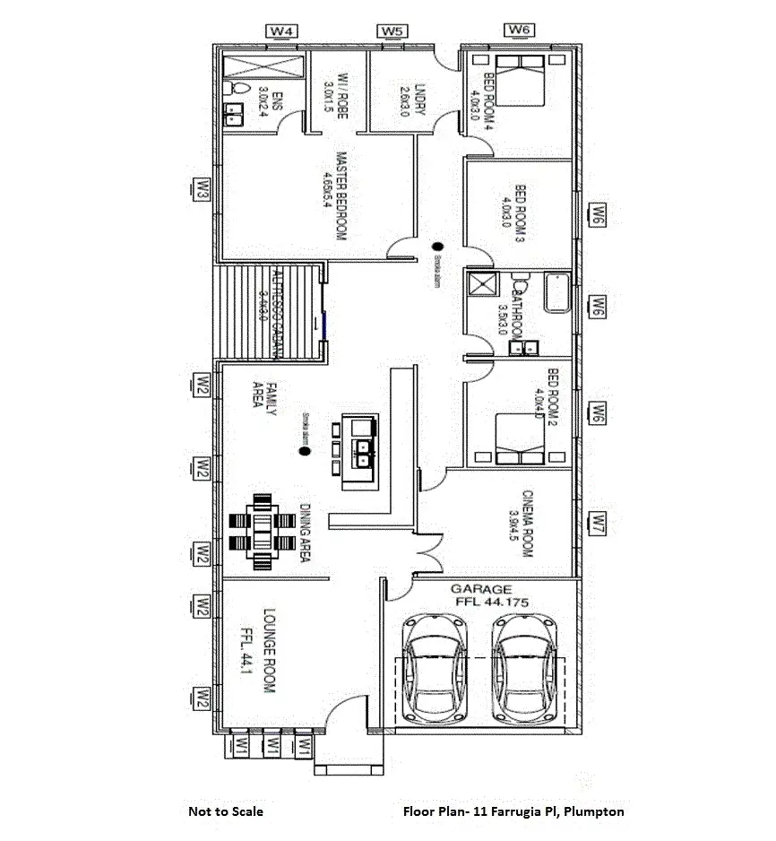 Floorplan of Homely house listing, 11 Farrugia Place, Plumpton NSW 2761