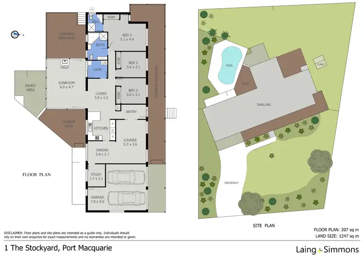 Floorplan of Homely house listing, 1 The Stockyard, Port Macquarie NSW 2444