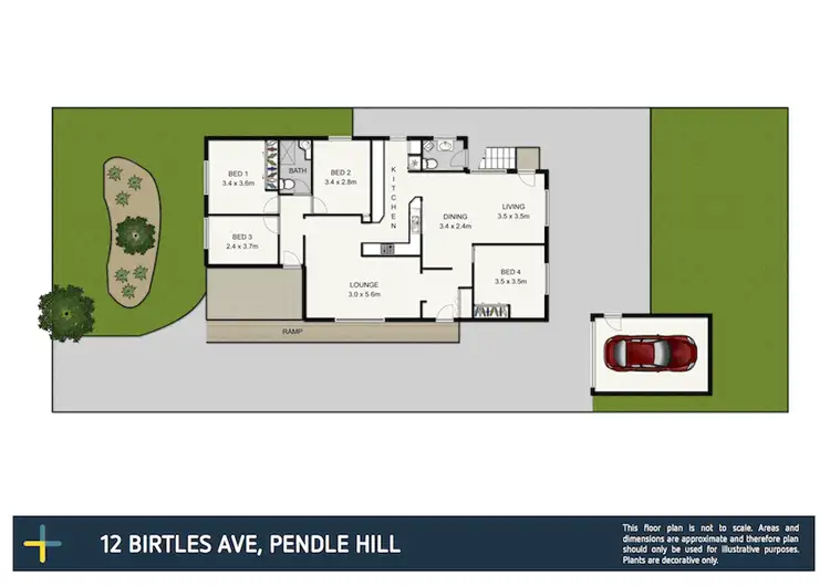 Floorplan of Homely house listing, 12 Birtles Avenue, Pendle Hill NSW 2145