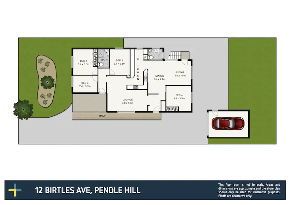 Floorplan of Homely house listing, 12 Birtles Avenue, Pendle Hill NSW 2145