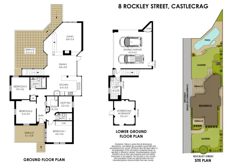 Floorplan of Homely house listing, 8 Rockley Street, Castlecrag NSW 2068