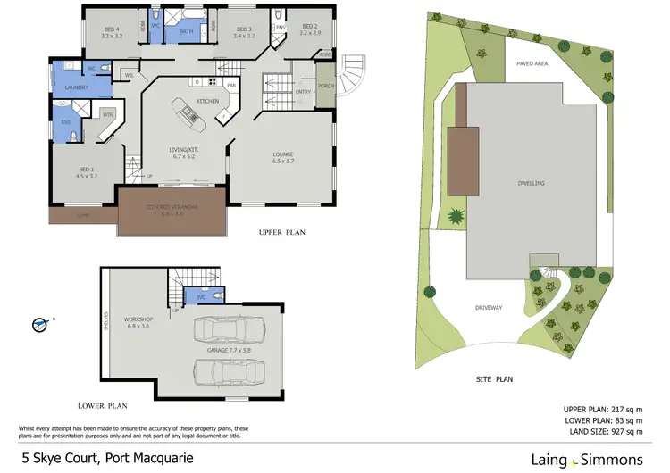 Floorplan of Homely house listing, 5 Skye Court, Port Macquarie NSW 2444