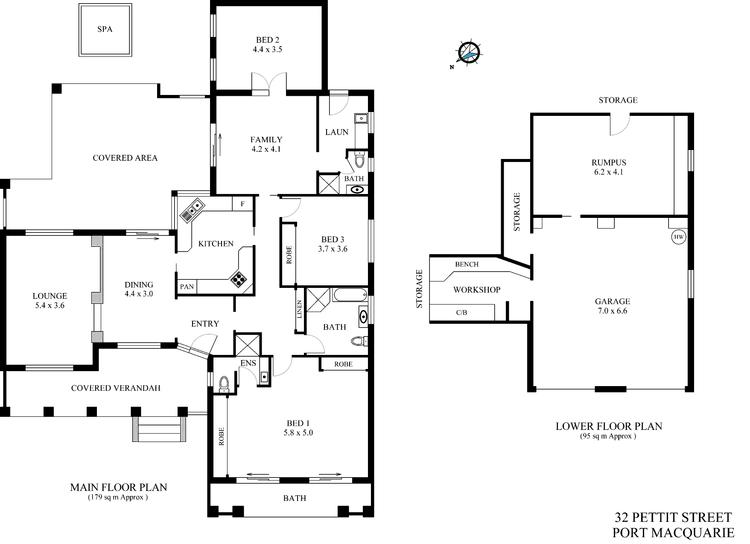 Floorplan of Homely house listing, 32 Pettit Street, Port Macquarie NSW 2444