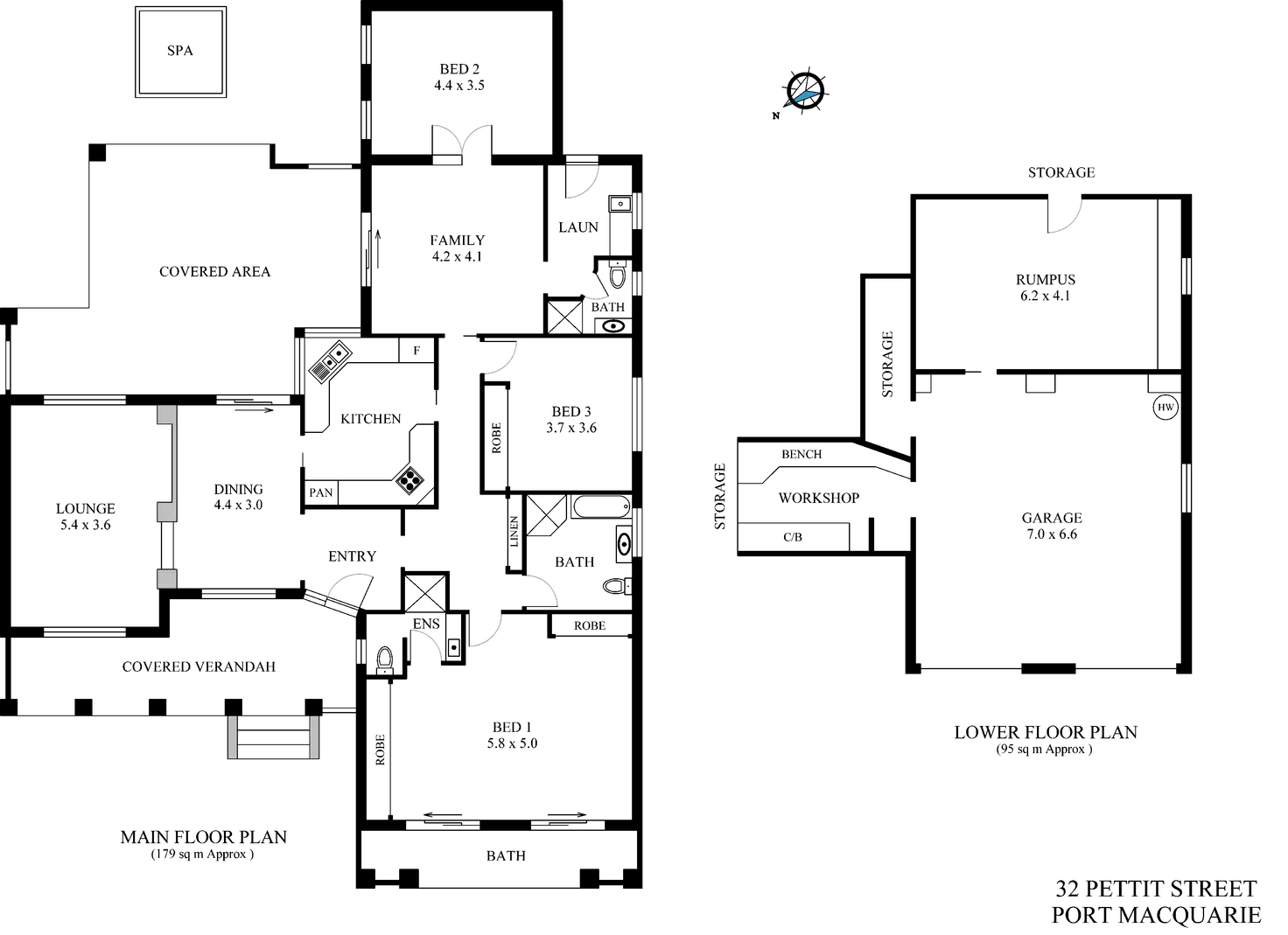 Floorplan of Homely house listing, 32 Pettit Street, Port Macquarie NSW 2444