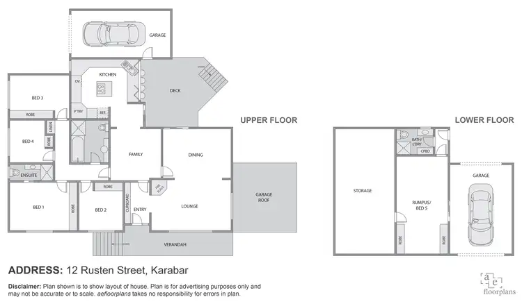 Floorplan of Homely house listing, 12 Rusten Street, Karabar NSW 2620