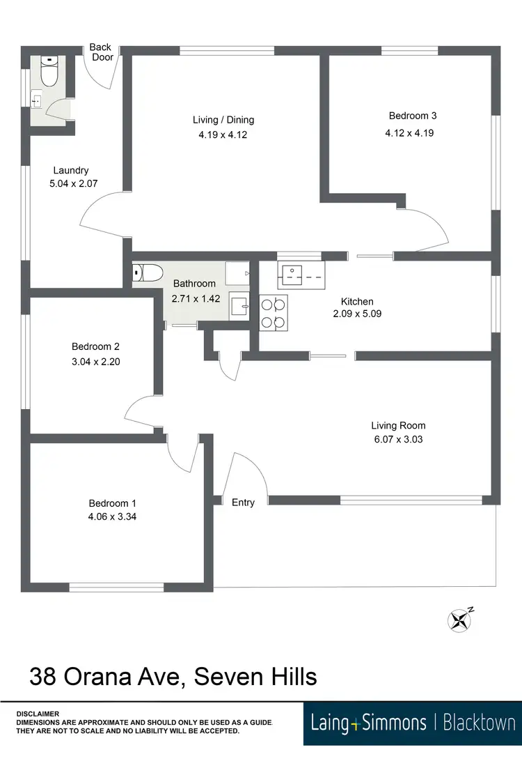 Floorplan of Homely house listing, 38 Orana Avenue, Seven Hills NSW 2147