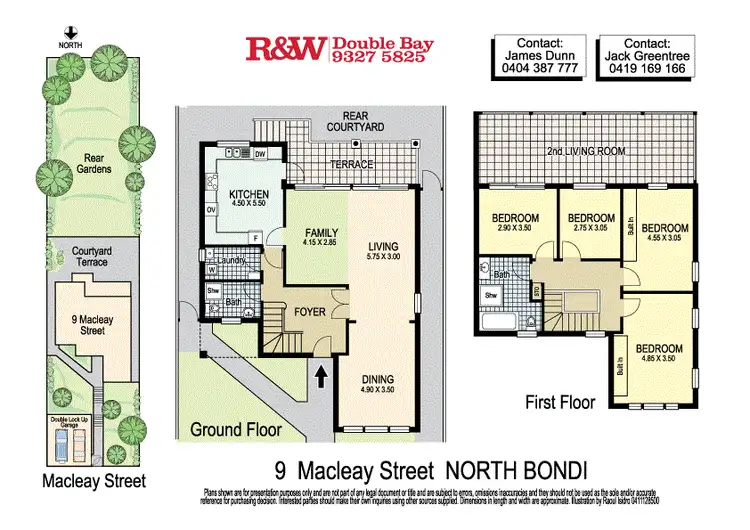 Floorplan of Homely house listing, 9 Macleay Street, North Bondi NSW 2026