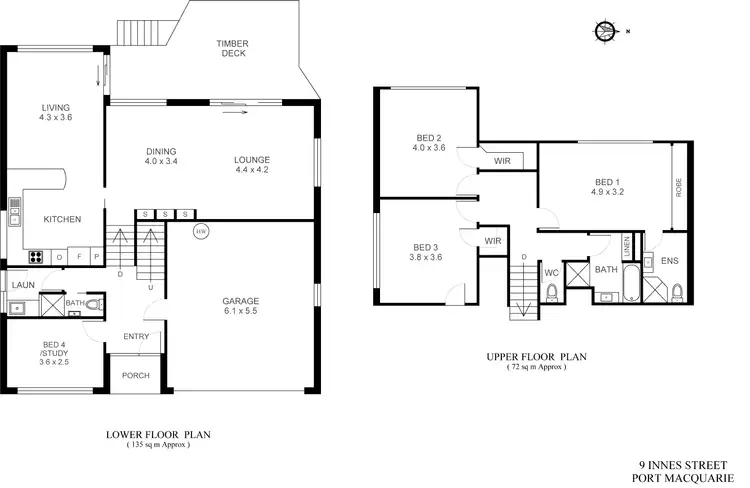 Floorplan of Homely house listing, 9 Innes Street, Port Macquarie NSW 2444