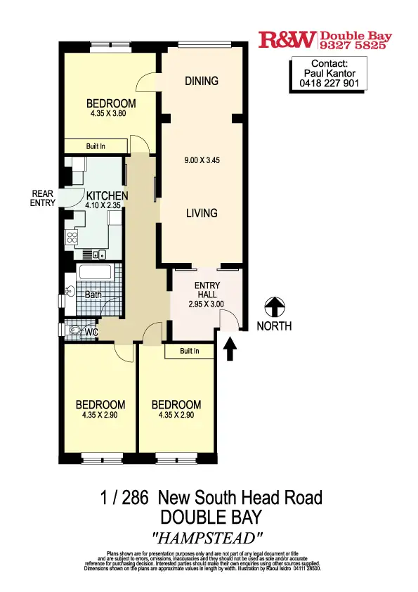 Floorplan of Homely apartment listing, 1/286 New South Head Road, Double Bay NSW 2028