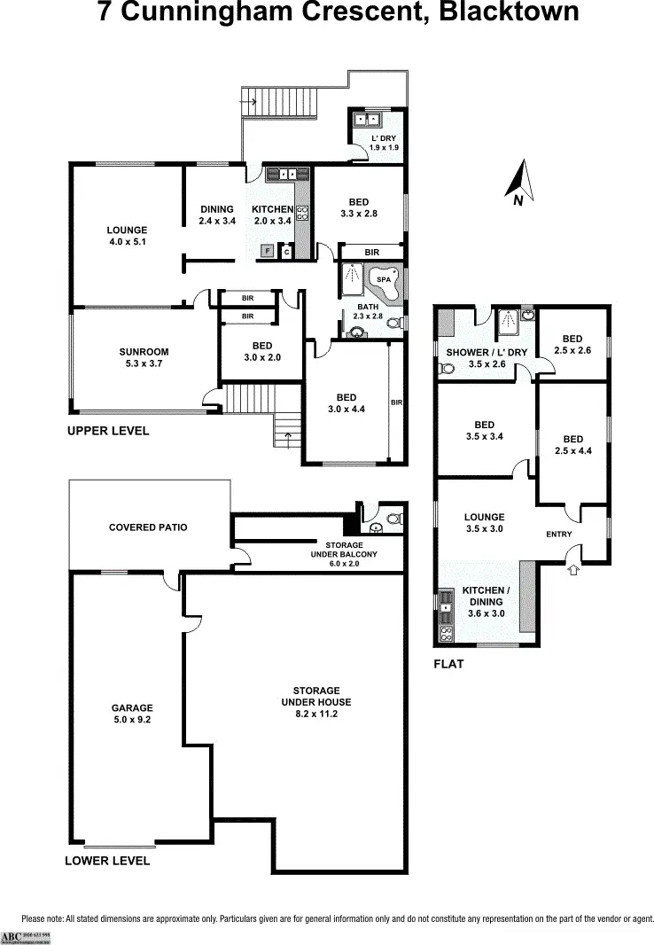 Floorplan of Homely house listing, 7 Cunningham Crescent, Blacktown NSW 2148