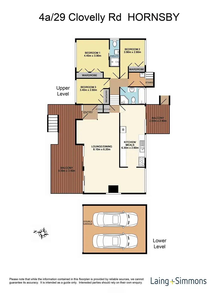 Floorplan of Homely house listing, 4A/29 Clovelly Road, Hornsby NSW 2077