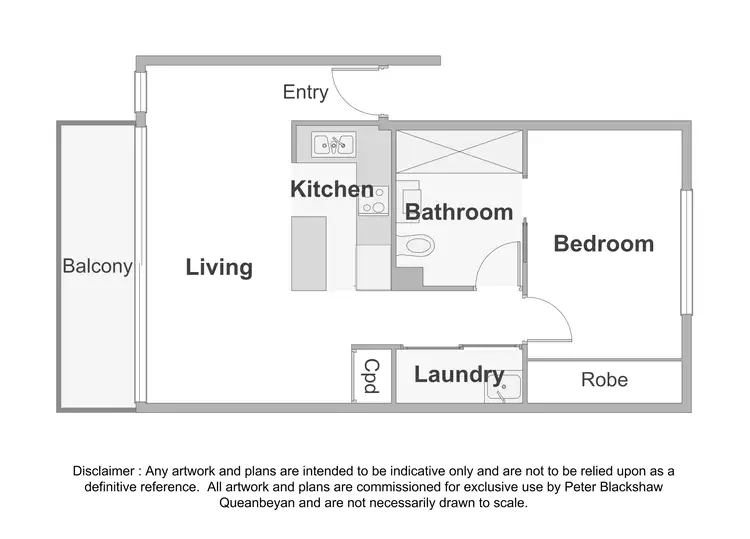 Floorplan of Homely townhouse listing, 30/43 Antill Street, Queanbeyan NSW 2620