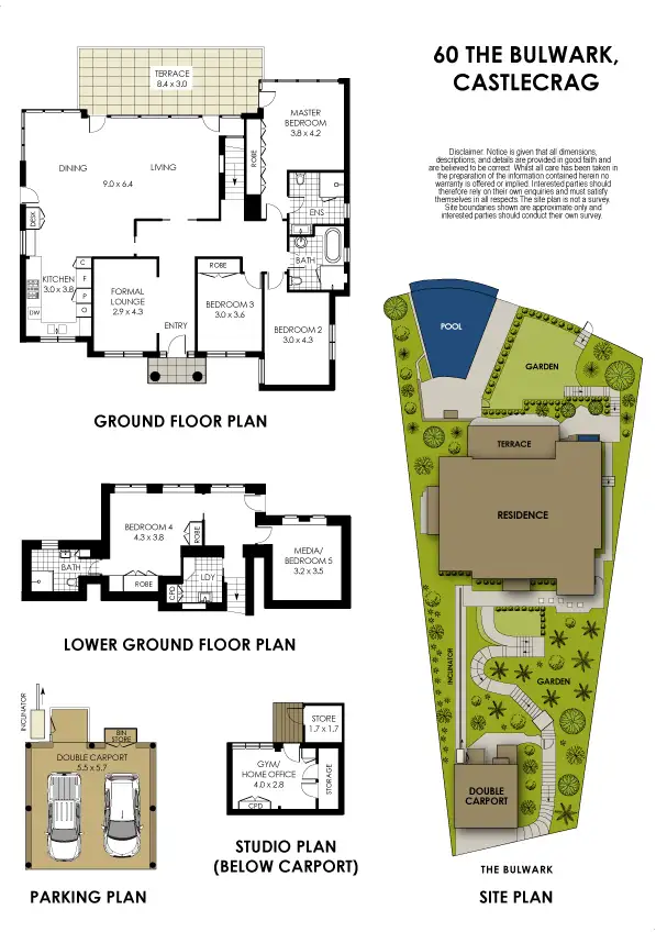 Floorplan of Homely house listing, 60 The Bulwark, Castlecrag NSW 2068