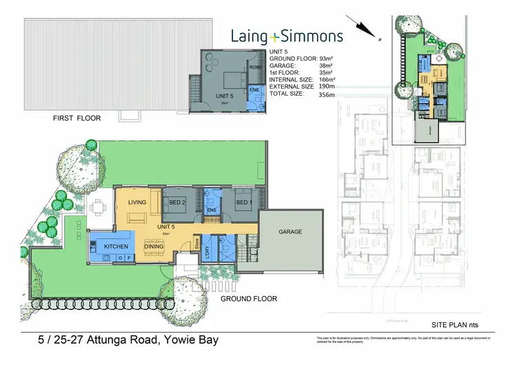 Floorplan of Homely villa listing, 5/25-27 Attunga Road, Yowie Bay NSW 2228