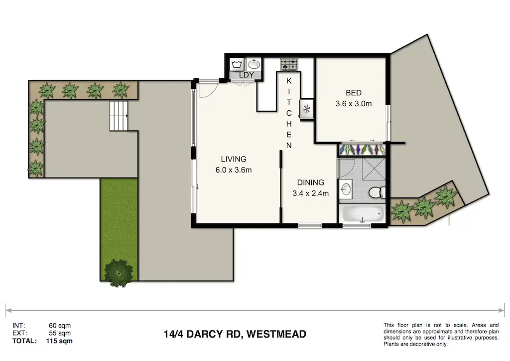 Floorplan of Homely unit listing, 14/4 Darcy Road, Westmead NSW 2145