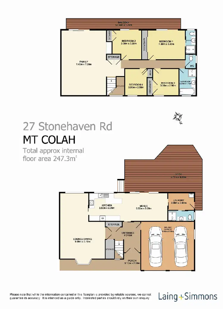 Floorplan of Homely house listing, 27 Stonehaven Road, Mount Colah NSW 2079