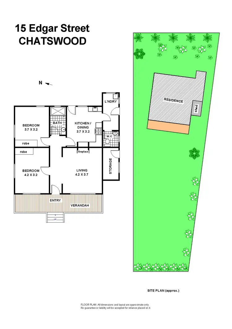 Floorplan of Homely house listing, 15 Edgar Street, Chatswood NSW 2067