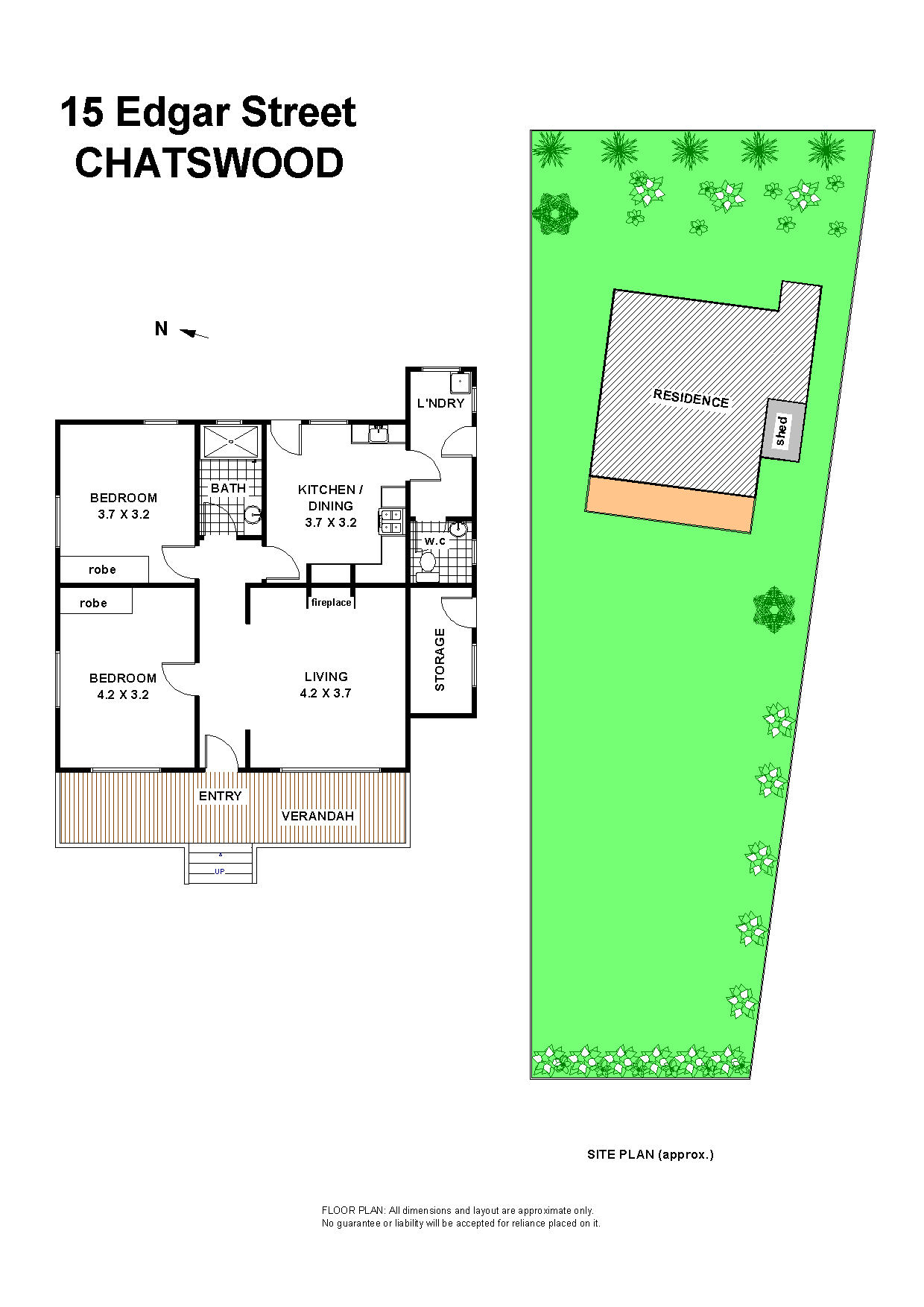 Floorplan of Homely house listing, 15 Edgar Street, Chatswood NSW 2067
