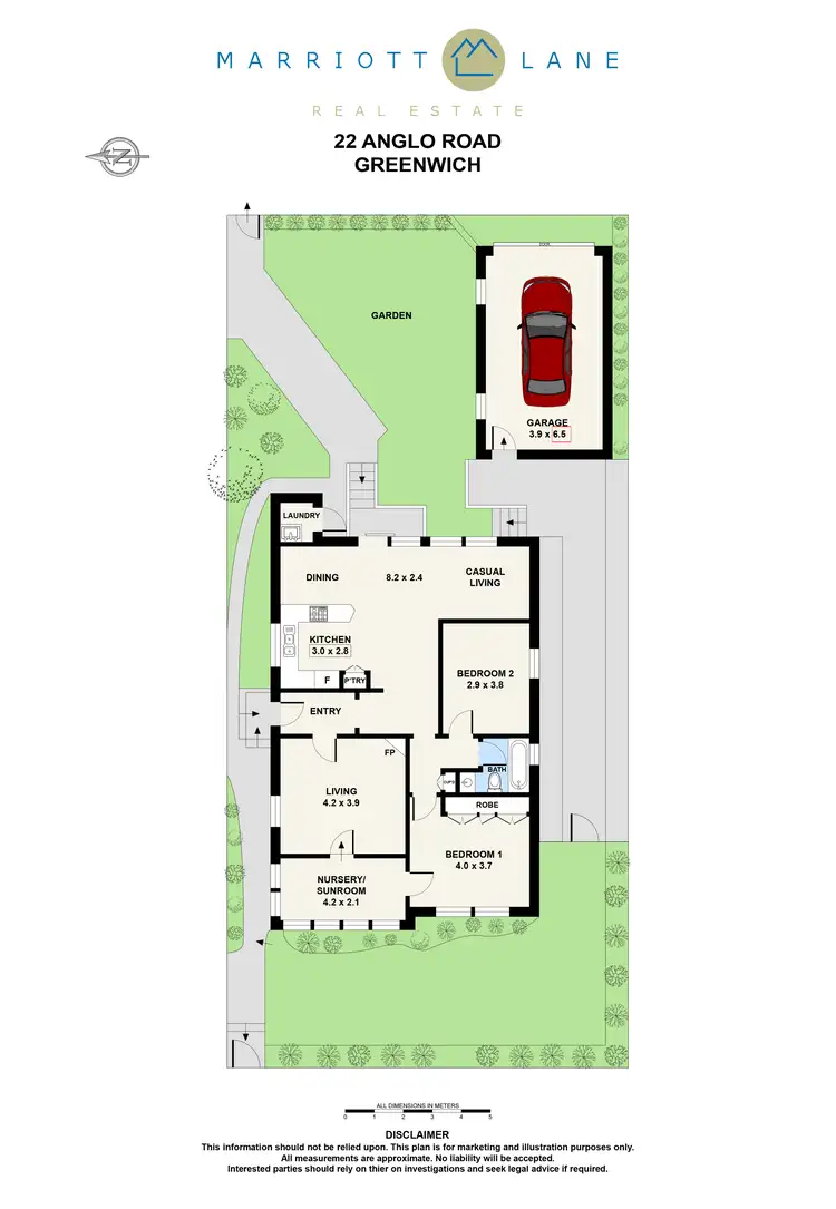 Floorplan of Homely house listing, 22 Anglo Road, Greenwich NSW 2065