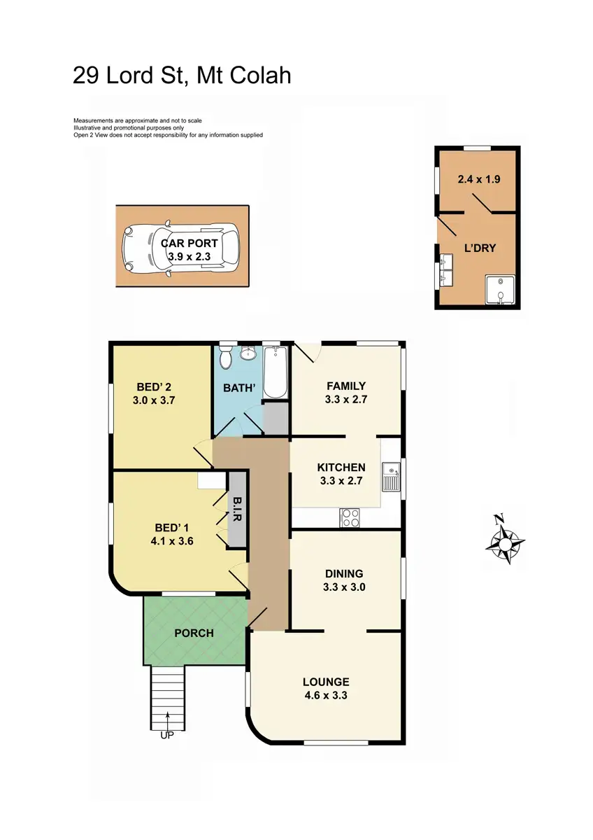 Floorplan of Homely house listing, 1/29 Lord Street, Mount Colah NSW 2079