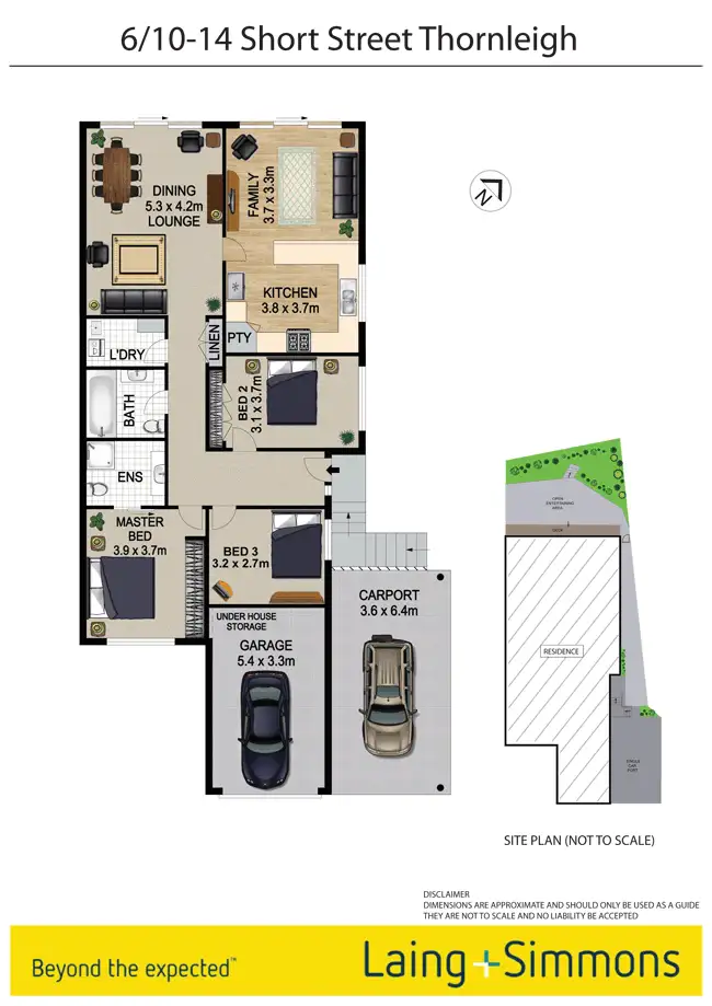 Floorplan of Homely villa listing, 6/10-14 Short Street, Thornleigh NSW 2120